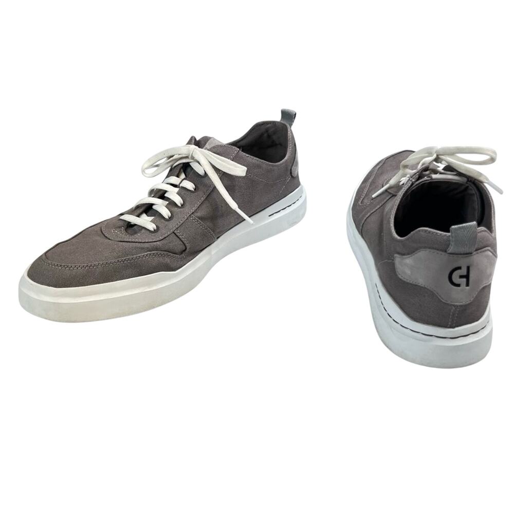 Cole Haan Mens GrandPro Rally Canvas Sneaker Size 13 Gray Low Top Casual Comfort